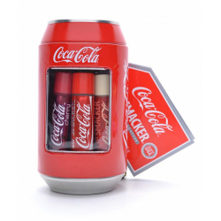 Chollo - Set de 6 Bálsamos labiales Lip Smacker 4g en lata clásica de Coca-Cola