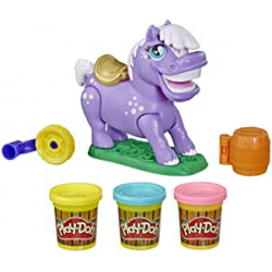 Chollo - Set de plastilina y pony de rodeo Naybelle - Play-Doh Hasbro E67265L0