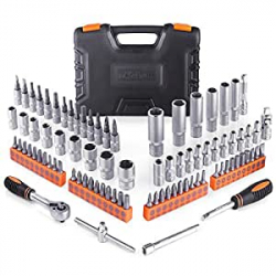 Chollo - Set Llaves de Vaso con Puntas y Carraca Tacklife SWS4A &lpar;87 Piezas&rpar;