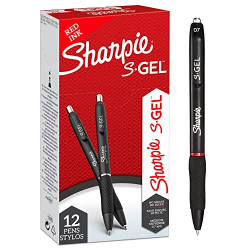 Chollo - Sharpie S-Gel 0.7mm Rojo (Pack de 12) | 2096158