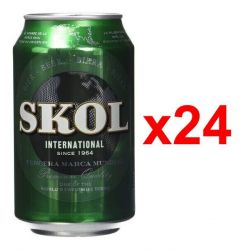 Skol Lata 33cl (Pack de 24)