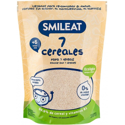 Chollo - Smileat Papilla Ecológica 7 Cereales 200g
