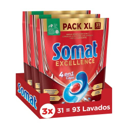 Chollo - Somat Excellence 4en1 Caps 31 pastillas (Pack de 3)