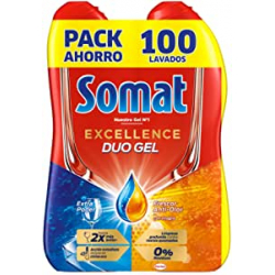 Chollo - Somat Excellence Duo Gel Antigrasa 100 lavados