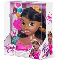 Chollo - Sparkle Girlz Princess Hair Styling Head | ZURU ‎100499