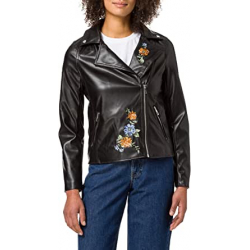 Chollo - Springfield Black Leather Jacket &vert; 8279632