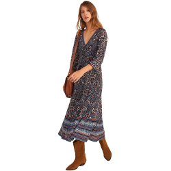 Chollo - Springfield Border Print Midi Dress &vert; 8955116