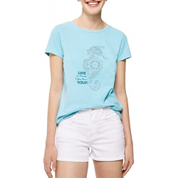 Chollo - Springfield Seahorse Beaded T-Shirt | 1385860-81