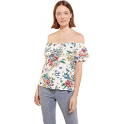 Chollo - Springfield Flounced Shoulders Top &vert; 9983121&lowbar;54