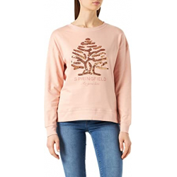 Chollo - Springfield Logo &Aacute;rbol Lentejuelas Sudadera &vert; 108365470