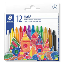 Chollo - STAEDTLER Noris 220 Wax Crayons (Set de 12) | 220 NC12