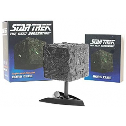 Star Trek: Mini réplica Cubo Borg con luz y sonido + Libro