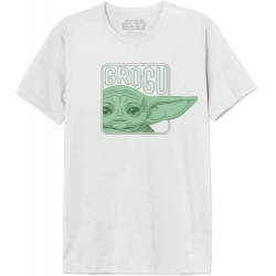 Chollo - Cotton Division Star Wars Mandalorian Grogu Face Smiling &vert; MESWMANTS189