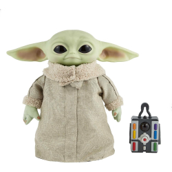 Chollo - Mattel Star Wars The Mandalorian Peluche Baby Yoda con Movimientos | GWD87