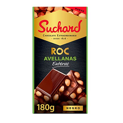 Suchard ROC Chocolate Negro Avellanas Enteras 180g