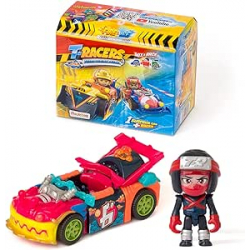 Chollo - T-Racers Serie Fire & Ice Car & Racer | Magicbox PTR3D208IN00