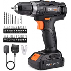 Chollo - Taladro atornillador a bater&iacute;a Tacklife PCD06C 18V