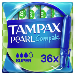 Chollo - TAMPAX Pearl  Compak Super 36x