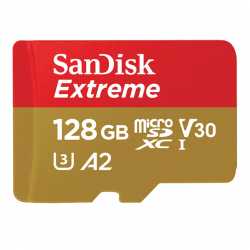 Chollo - Tarjeta de Memoria SanDisk Extreme MicroSDXC 128GB&comma; Clase 10&comma; V30&comma; U3