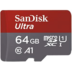 Tarjeta MicroSD XC 64GB Sandisk Ultra A1 U1