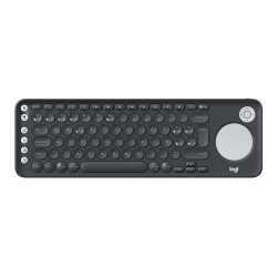 Chollo - Teclado inal&aacute;mbrico Logitech K600 TV con Touchpad y Mando de direcci&oacute;n integrado