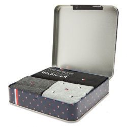 Chollo - Tommy Hilfiger Classics Flag Socks Gift Box 4-Pack | 701222193002