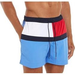 Tommy Hilfiger Hilfiger Flag Mid Length Swim Shorts | UM0UM03259C30