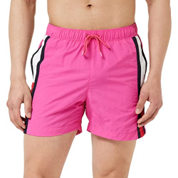 Tommy Hilfiger Flag Mid Length Swim Shorts | UM0UM02730TP1