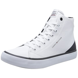 Tommy Hilfiger Canvas High-Top Trainers | FM0FM04729YBS