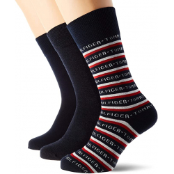 Chollo - Tommy Hilfiger Logo Giftbox Classic Calcetines Pack 3x | 100000844