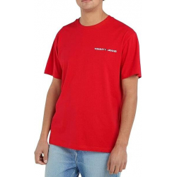 Chollo - Tommy Jeans Logo Embroidered Crew Neck T-Shirt &vert; DM0DM16878XNL