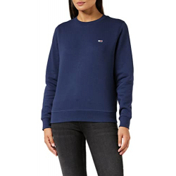 Tommy Jeans Organic Cotton Regular Fit Fleece Sweatshirt | DW0DW09227-C87