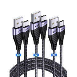 Chollo - TOPK Cables USB-C (Pack de 3)