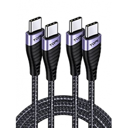 Chollo - TOPK Cables USB-C QC4.0 PD 100W (Pack de 2)