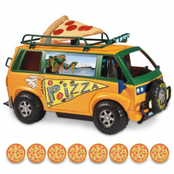 Chollo - Playmates Toys TMNT Mutant Mayhem PizzaFire Van &vert; Famosa TU804000