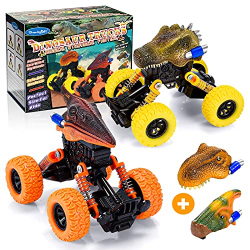 Chollo - Toyzey Dinosaur Trucks 2-Pack