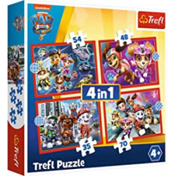 Chollo - Trefl Puzzle Paw Patrol in The City 35/48/54/70 piezas | 34374
