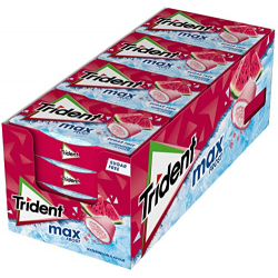 Chollo - Trident Max Frost Watermelon Chicles 20g (Pack de 16)