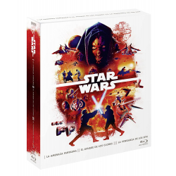 Chollo - Trilogía Star Wars Episodios 1-3 [Blu-ray]