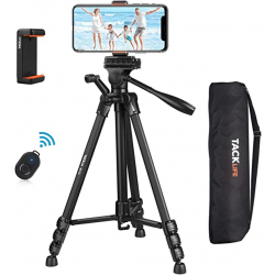Chollo - Tr&iacute;pode de aluminio Tacklife MLT02 &lpar;48-150cm&rpar; con Mando Bluetooth