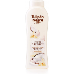 Tulipán Negro Coco Pure White Gel de Baño 650ml