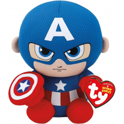 Chollo - Ty Beanie Babies Marvel Capitán América 15cm | 41189