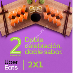Chollo - Uber Eats 2x1 combinable con cup&oacute;n descuento&excl;