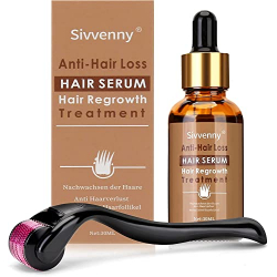 Chollo - Tratamiento Capilar UBIIKA Roller Microagujas + Sivvenny Hair Serum 30ml