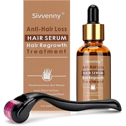 Chollo - Tratamiento Capilar UBIIKA Roller Microagujas &plus; Sivvenny Hair Serum 30ml