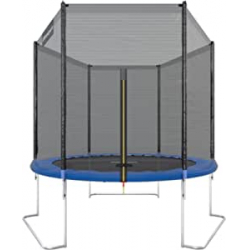 Chollo - Ultrasport Cama el&aacute;stica de jard&iacute;n Jumper&comma; set completo de cama el&aacute;stica Incl&period; superficie de salto&comma; red de seguridad&comma; postes acolchados para la red y 