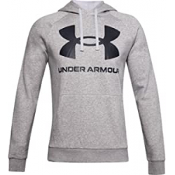 Chollo - Under Armour UA Rival Big Logo Sudadera con capucha de tejido Fleece Hombre