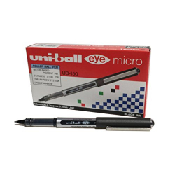 Chollo - Uni-Ball Eye Micro UB-150 Negro &lpar;Pack de 12&rpar;
