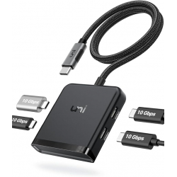Chollo - uni &lrm;DH02 USB-C 10G Hub &vert; UA121