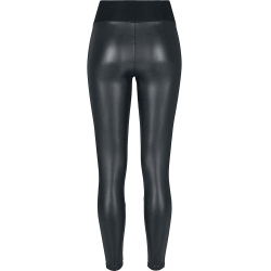 Chollo - Urban Classics Ladies Faux Leather Leggings | Black 00007